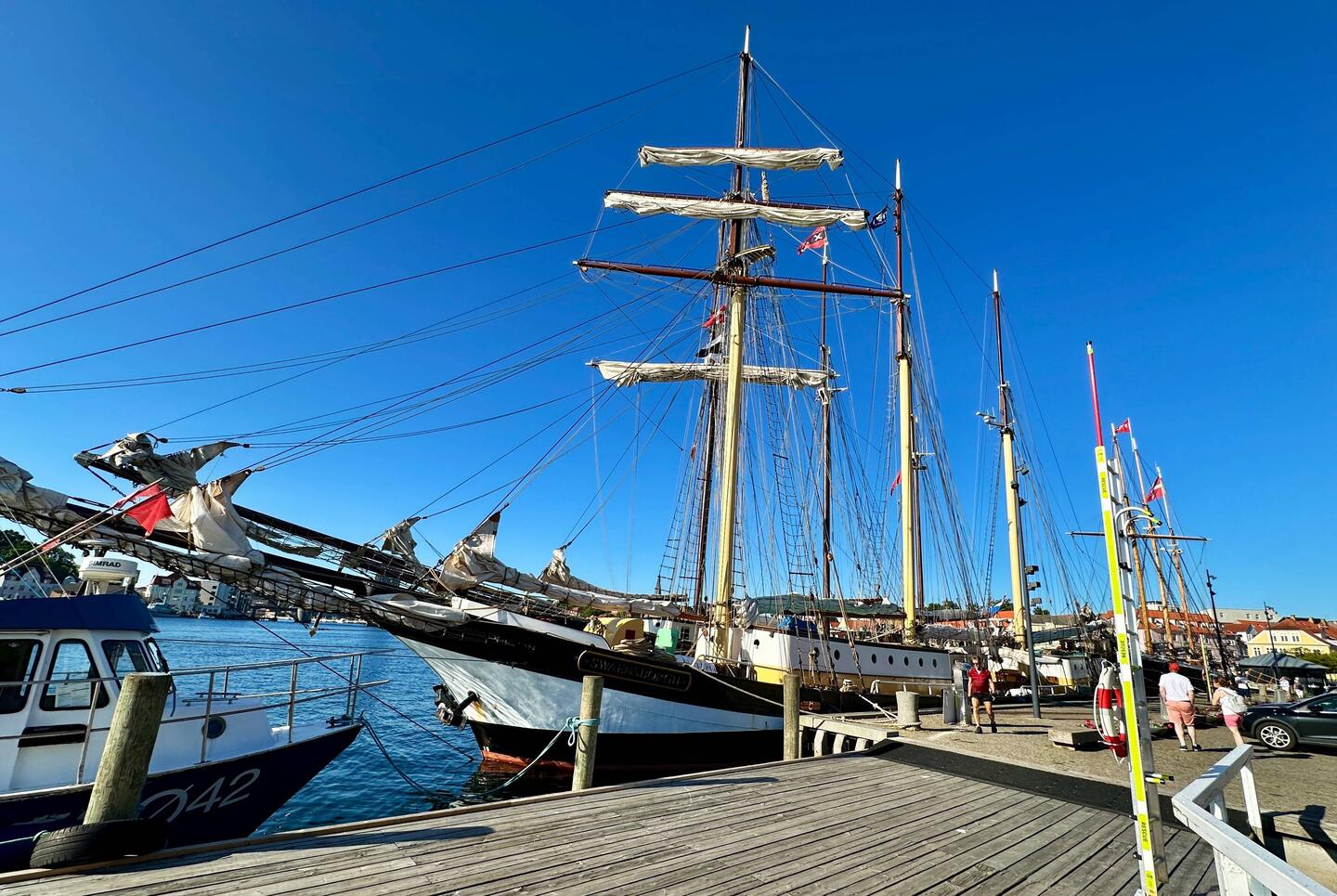 Die historische Swansbourg, mit der ich mit meiner alten Firma zur Kieler Woche gefahren bin.