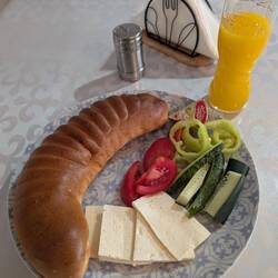 Breakfast at the hotel