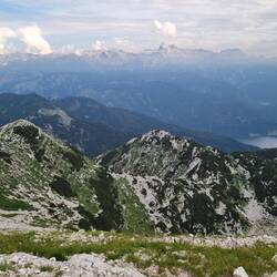 Der Triglav präsentiert sich majestätisch in der Morgenstimmung!