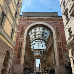 The Galleria Vittorio Emanuele