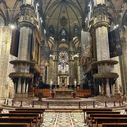 Interior of the cathedral