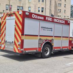 Canadian fire engine