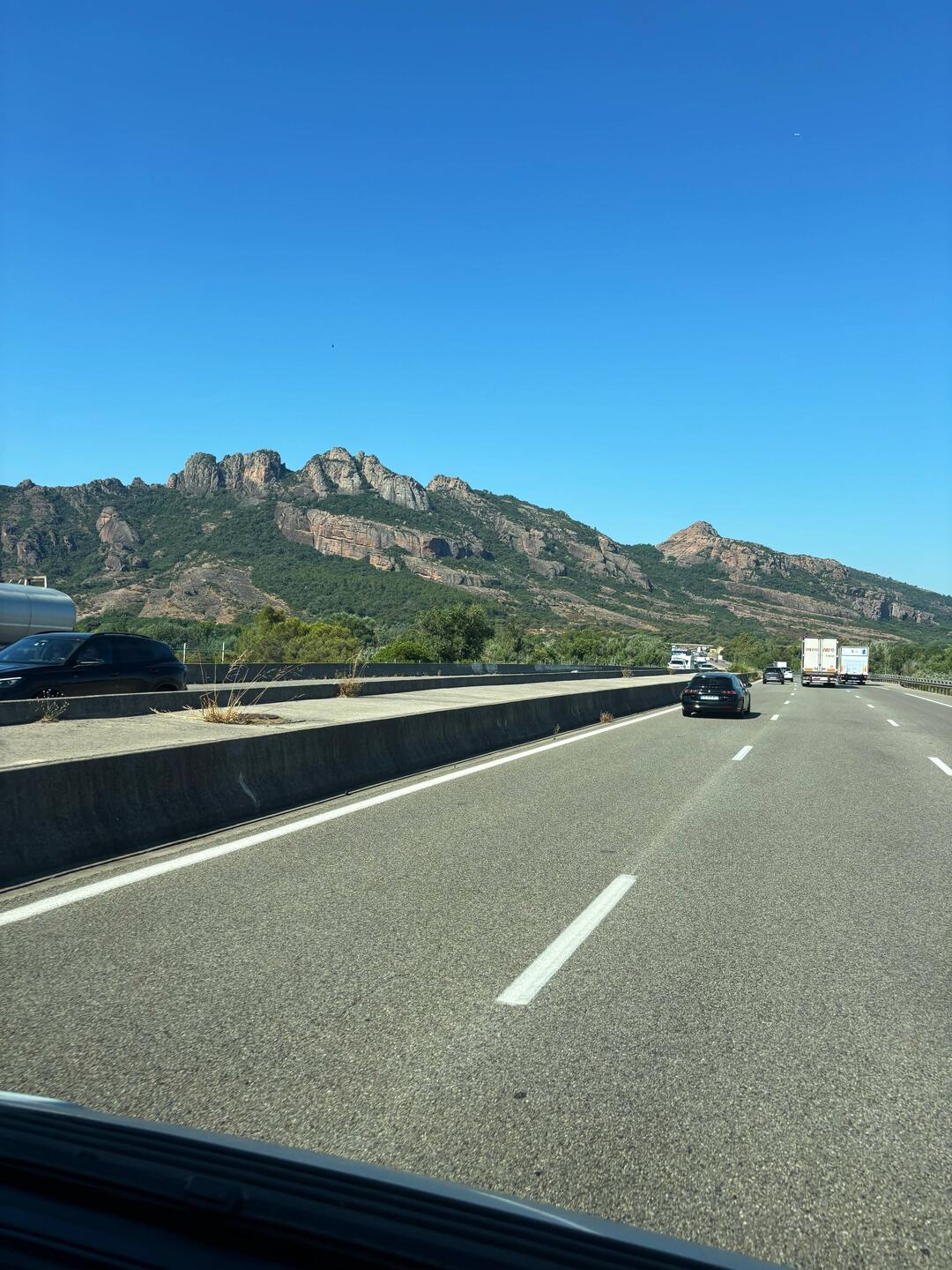 Trying to take a photo of the castle