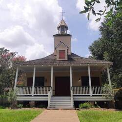 We went to a historical village called Vermilionville.