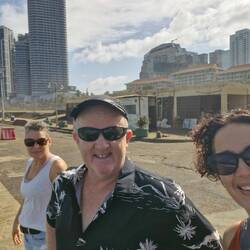 Slight breeze, everyone is in a hurry to get somewhere, just not sure where 🤣