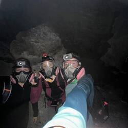 Left: Lisa, me, Lena