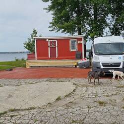 Unser fast privater Platz