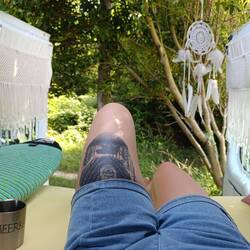 ☕-Pause im Schatten 🥵