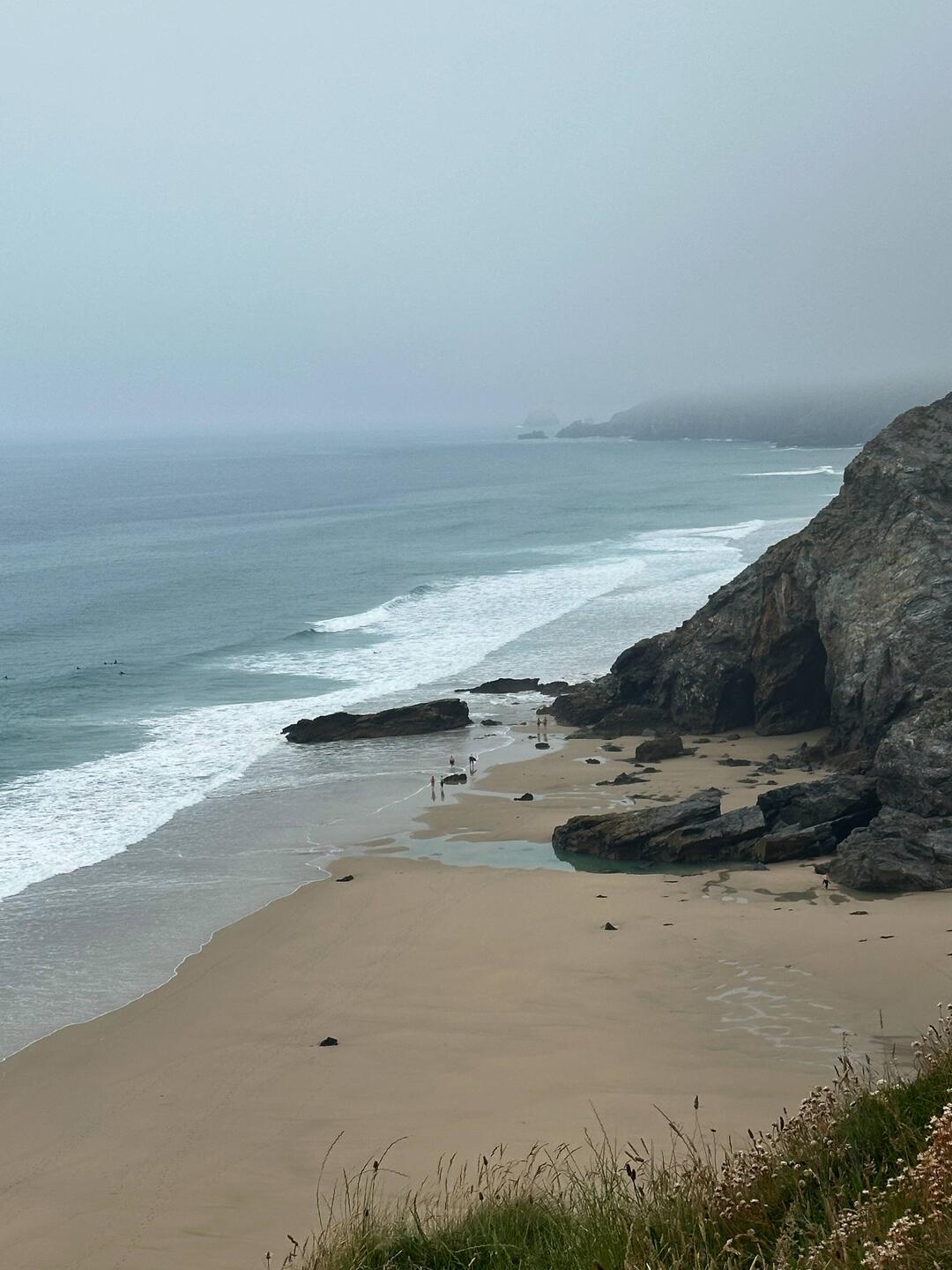 Misty Weather at Costal path