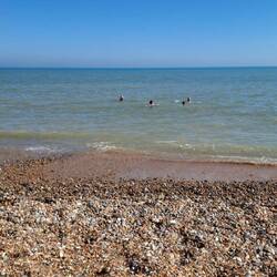 Das Wasser hat ca 20 Grad....sogar Klaus hat sich getraut👍🏻😁