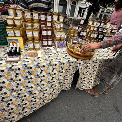 Took Lynn ages to choose honey