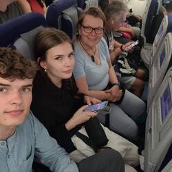 Unser Flugzeug heißt Sachsen- Anhalt, wie passend!