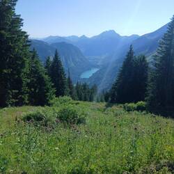 Unerwartet schöner Ausblick