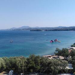 Aussicht vom Pool
