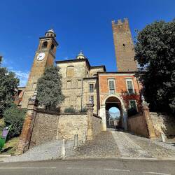 Het kasteel van Castelnuovo Fogliani was in de 15e eeuw een versterkte vesting.