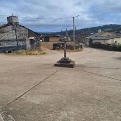 View from the municipal albergue