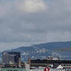 Die berühmte Sprungschanze Holmenkollen