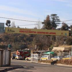 Es geht nach Lesotho, ich überquere die Grenze am Morgen...