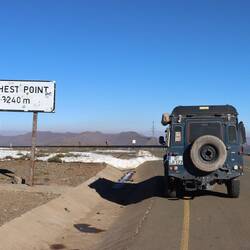 ... sogar auf 3240 Meter Höhe...