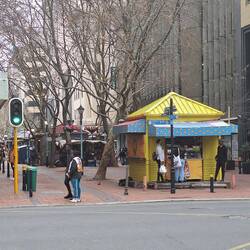 Top end of St. Georges Mall
