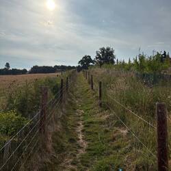 Start of our walk to Dover's Rest
