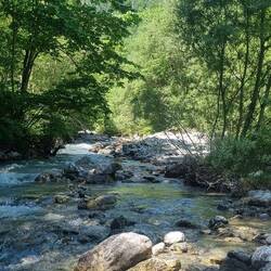 Kleine Flusswanderung