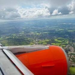 Landing in Manchester