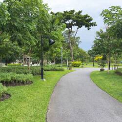 Mahakan Fort near the klong taxi pier.