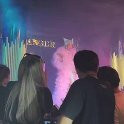 Drag show at Stranger Bar.