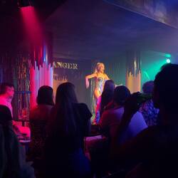 Drag show at Stranger Bar.