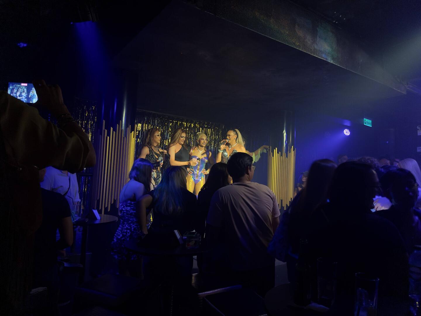 Drag show at Stranger Bar.
