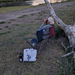 Und abends auf Tierbeobachtung