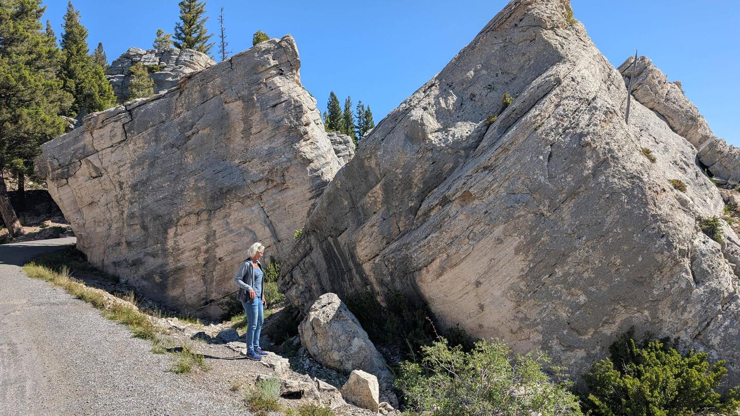 Riesige Felsen Highway