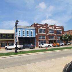 Main street in Crowley.