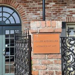 Beautiful old brick building.