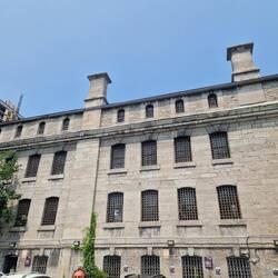 The outside of the prison