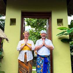 Bereit für unsere rituelle Waschung