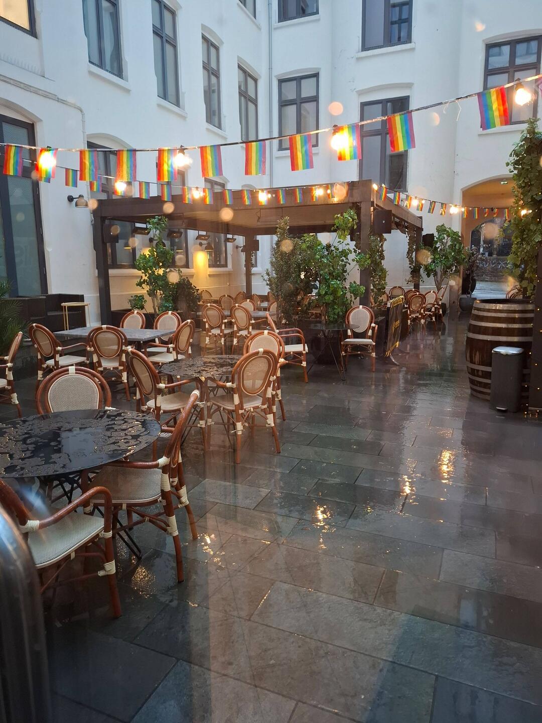 Abreise bei Regen,wie unsere Gemüt