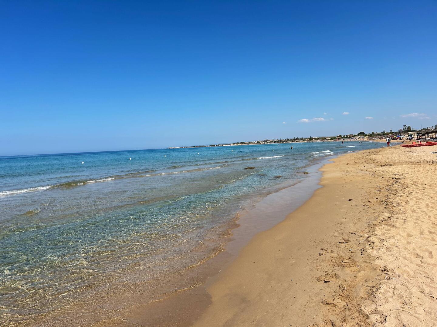 Strand beim Campingplatz Carratois