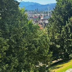 From the city wall