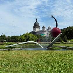 Spoonbridge and Cherry (Claes Oldenburg & Coosje van Bruggen)