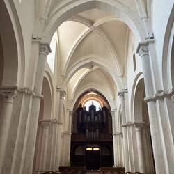 Inside the Voillcomte church