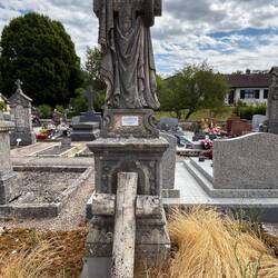 In the Voillcomte cemetery