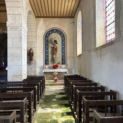 Note the algae on the floor. Rising damp is every where. Voillcomte