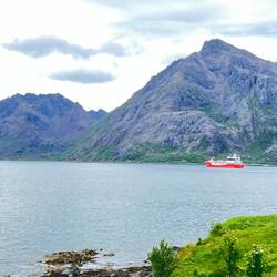 Blick über den Malnesfjorden