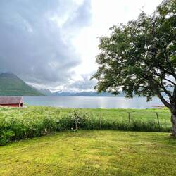 Blick von der Zerrasse unserer neuen Unterkunft