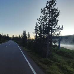 Angekommen im "Yellowstone Nationalpark"