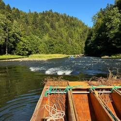 Zwischendurch immer mal wieder eine kleine Stromschnelle.