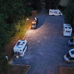 Unser Stellplatz für 12 € für 24 Std