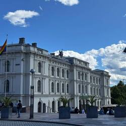 OUR HOTEL (and train station)